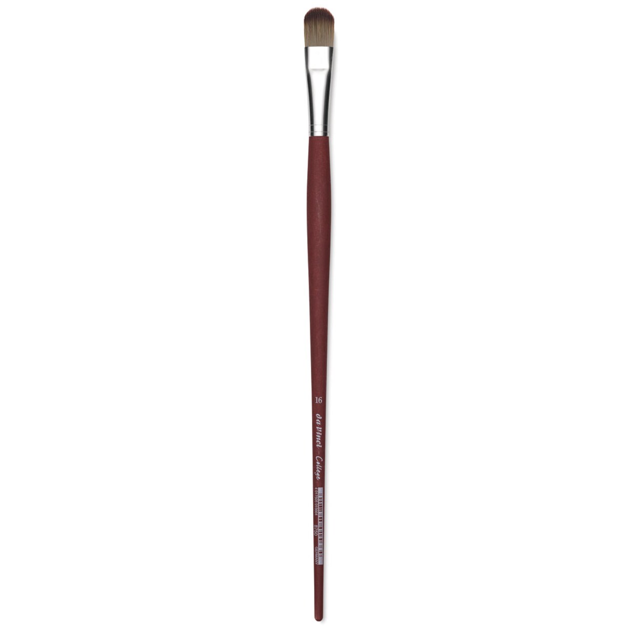 Da Vinci College Synthetic Filbert - Filbert, Size 16, Long Handle